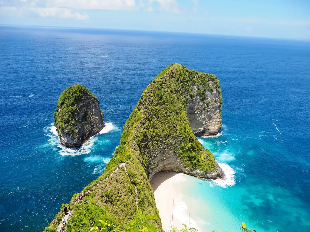 Kelingking Beach headland on Nusa Penida's west coast